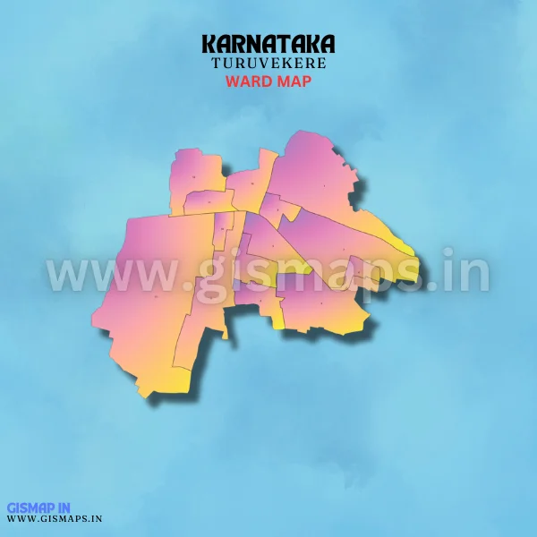 Turuvekere Ward Map (Karnataka)